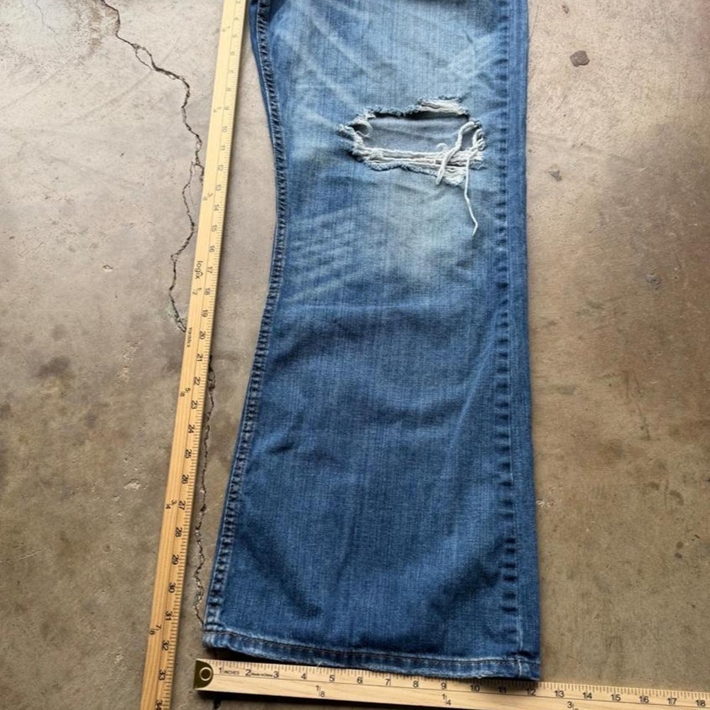 Y2K super Baggy wide leg Denim Jeans size 38" - Picture 6 of 7